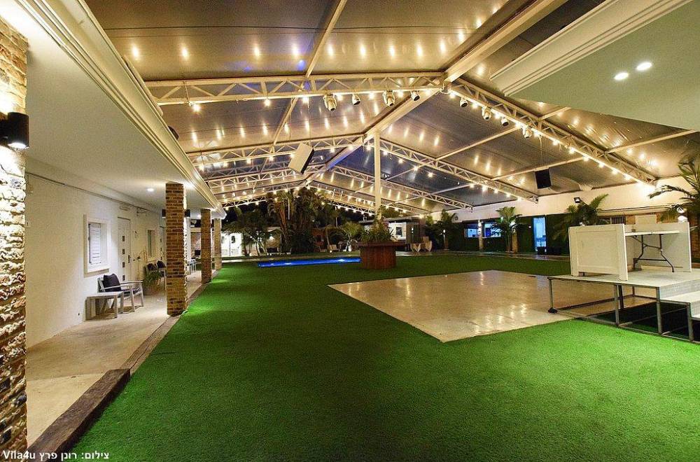 130350 המתחם המקורה בחורף, בית האצילים איוונטס, וילה  בנתניה וילות - Vila 4 U