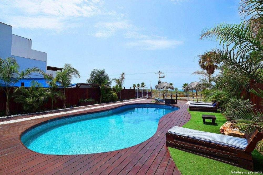 132081 מתחם כללי, וילה בנגמין על הים, וילה  באשדוד וילות - Vila 4 U