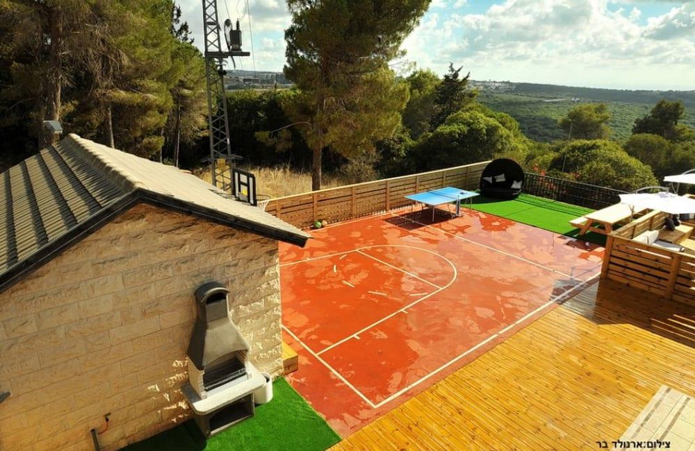 133101 המתחם החיצוני, וילה אלת היער, וילה  בגרנות הגליל וילות - Vila 4 U