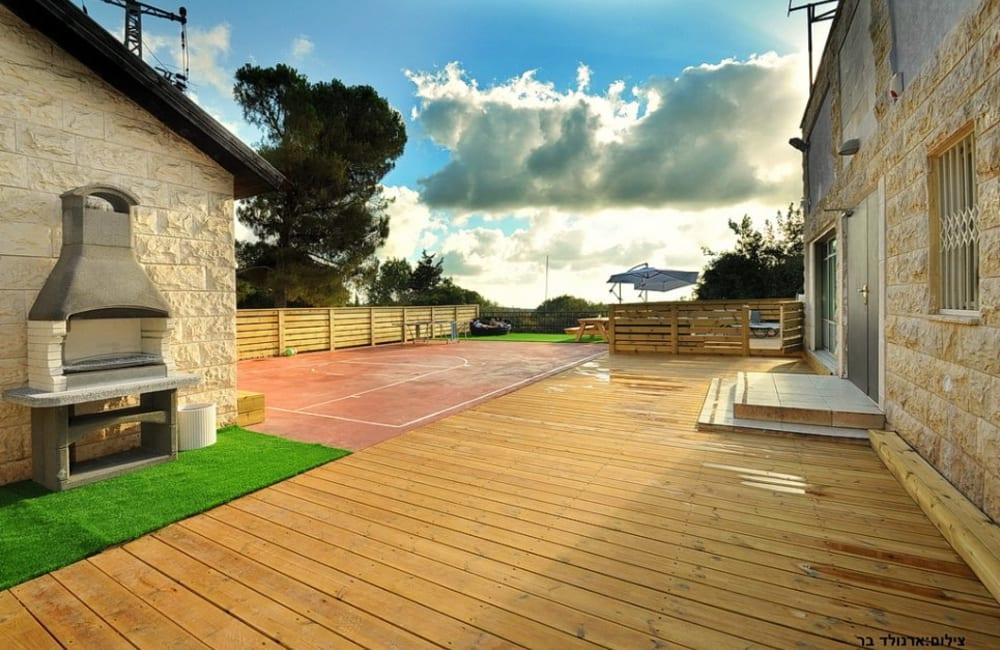 133108 המתחם החיצוני, וילה אלת היער, וילה  בגרנות הגליל וילות - Vila 4 U