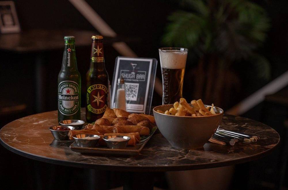 שוגה בר התפריט  בירות ומטוגנים התפריט שלנו, שוגה בר - Shuga Bar, וילה  ברחובות וילות - Vila 4 U