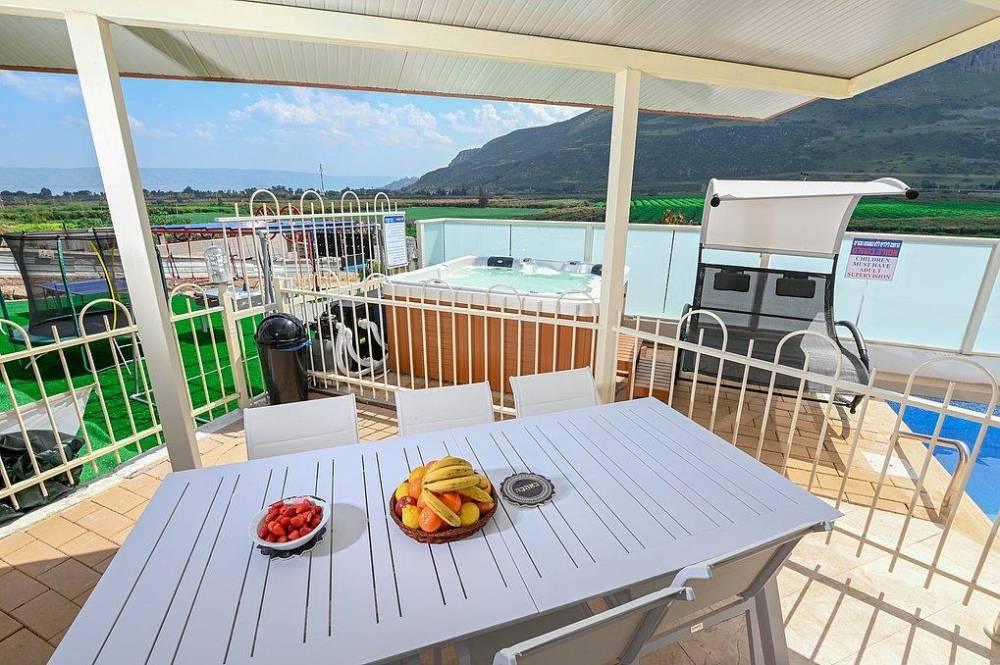 138406 מתחם הבריכה והספא, מימוסה מגדל, וילה  במגדל וילות - Vila 4 U