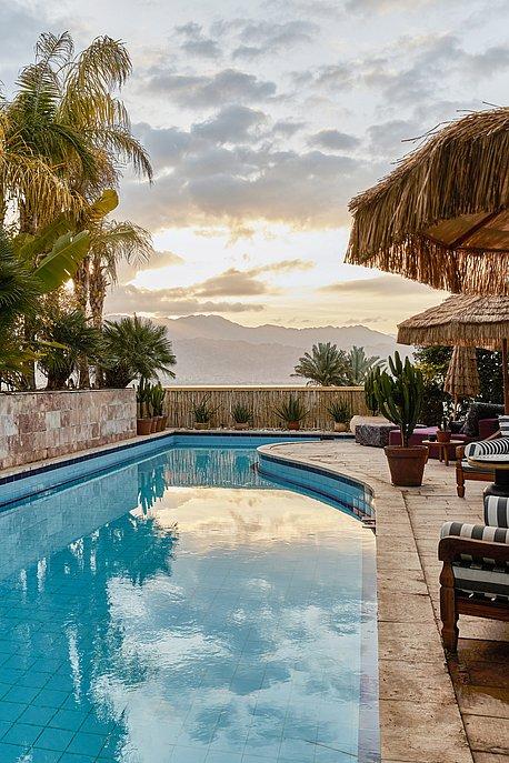 142423 מתחם חיצוני, וילה בלפור אילת, וילה  באילת וילות - Vila 4 U