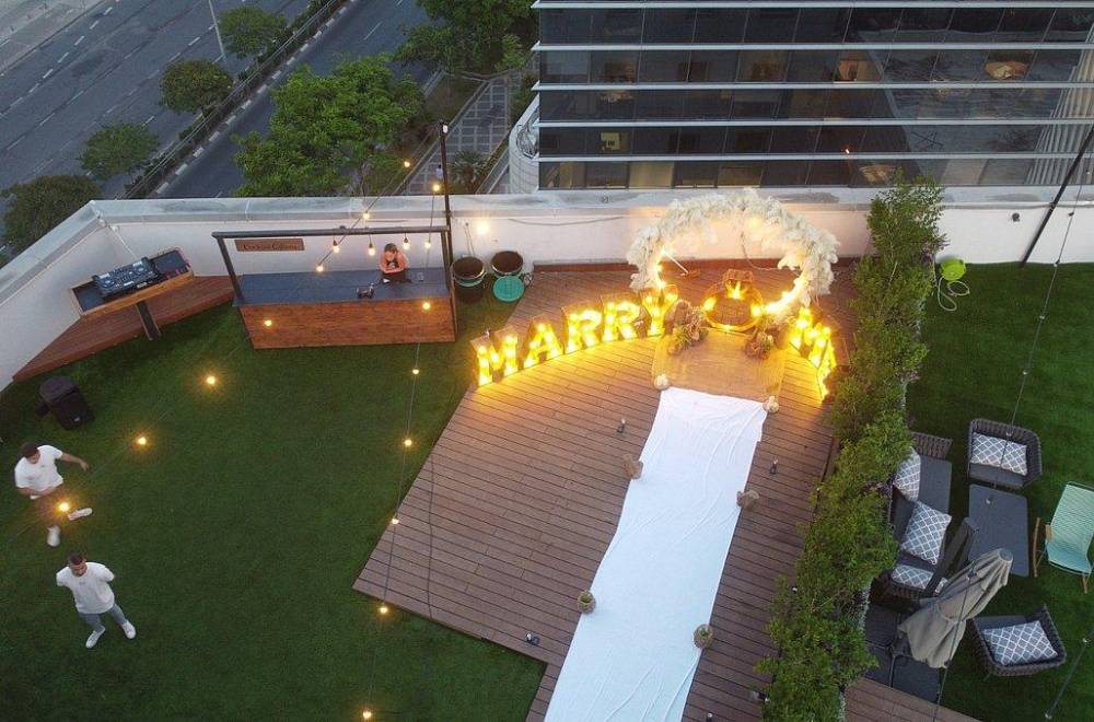 145205 אירועים במתחם, אלמאגו רוף תל אביב, וילה  בתל אביב וילות - Vila 4 U