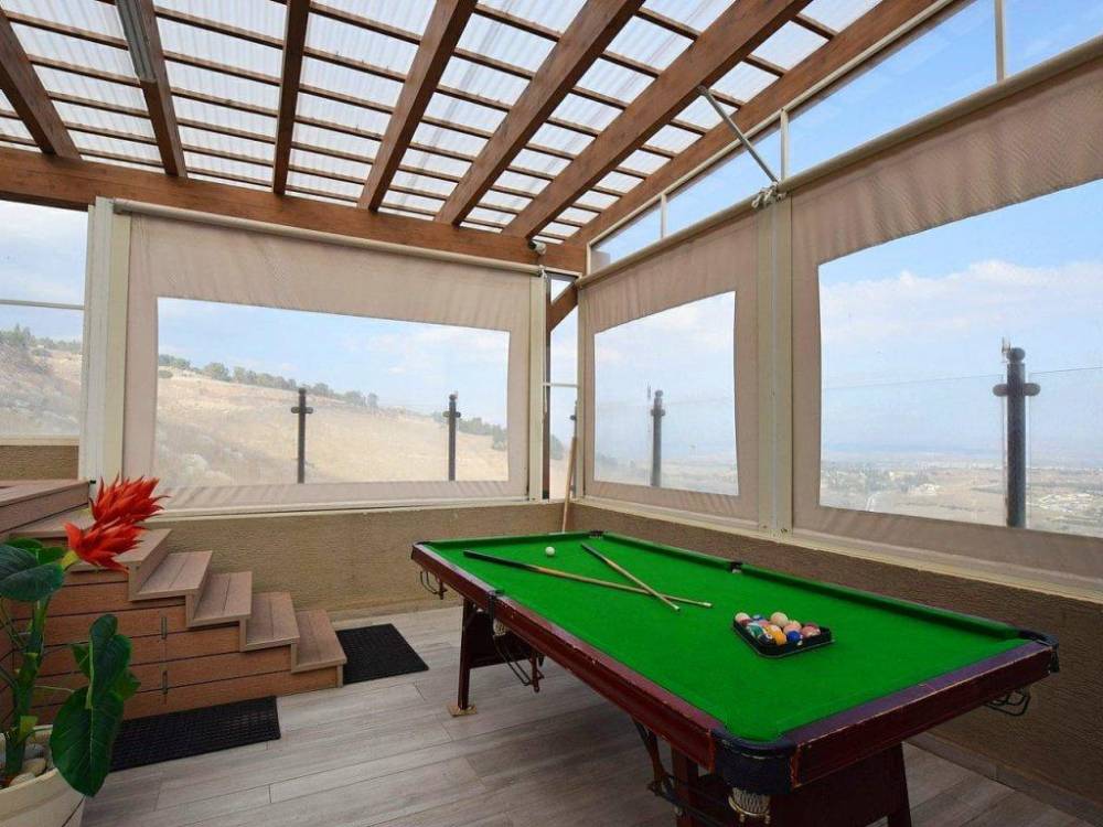 145498 מתחם הבריכה והנוף, וילה לאגו בוטיק, וילה  בנוף כנרת וילות - Vila 4 U