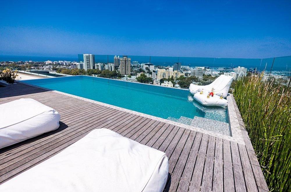 146256 מתחם הבריכה, Serene - סירין, וילה  בחיפה וילות - Vila 4 U