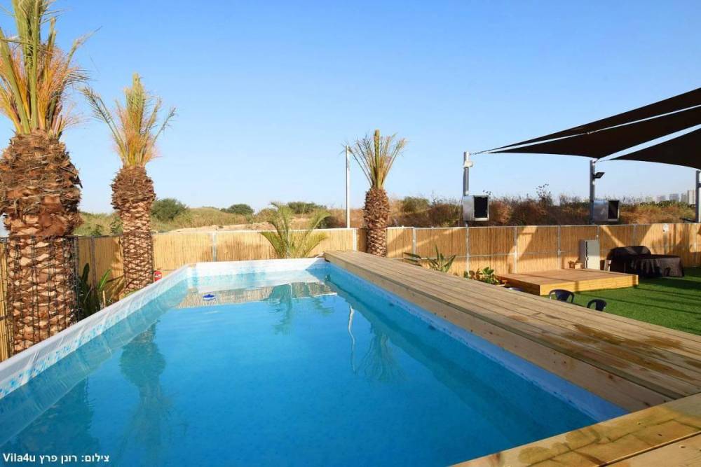 147544 מתחם הבריכה, דה גארדן, וילה  בראשון לציון וילות - Vila 4 U