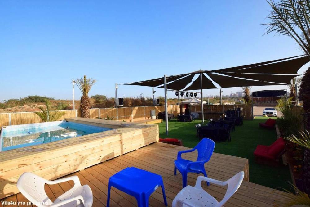 147545 מתחם הבריכה, דה גארדן, וילה  בראשון לציון וילות - Vila 4 U