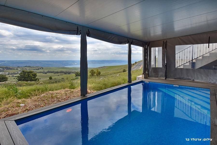 148255 גלרית חוץ, וילה בלו סקיי נוף כנרת, וילה  בנוף כנרת וילות - Vila 4 U