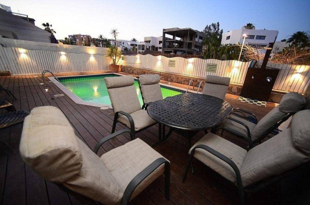 150934 המתחם החיצוני, וילה נוף ים אילת, וילה  באילת וילות - Vila 4 U