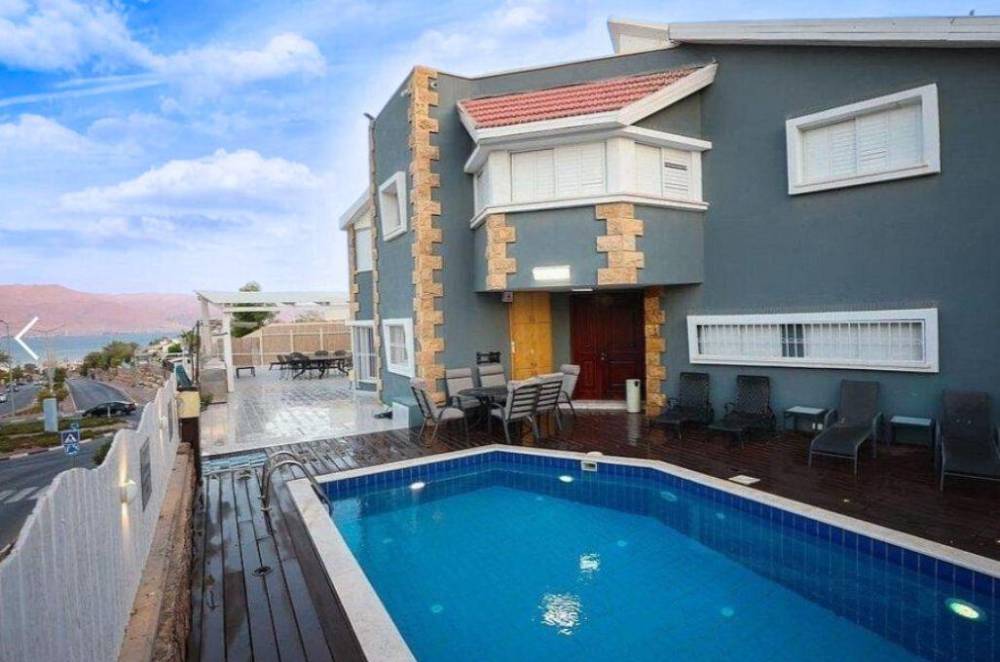 150937 המתחם החיצוני, וילה נוף ים אילת, וילה  באילת וילות - Vila 4 U