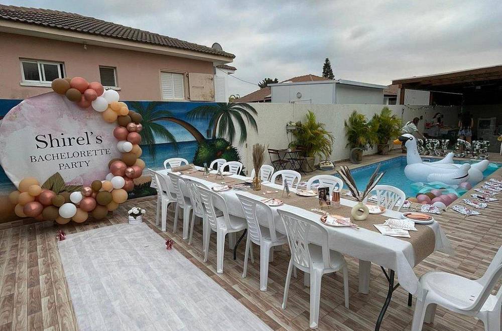 153963 אירועים במתחם, מלכה פול Malka pool, וילה  בעזריקם וילות - Vila 4 U