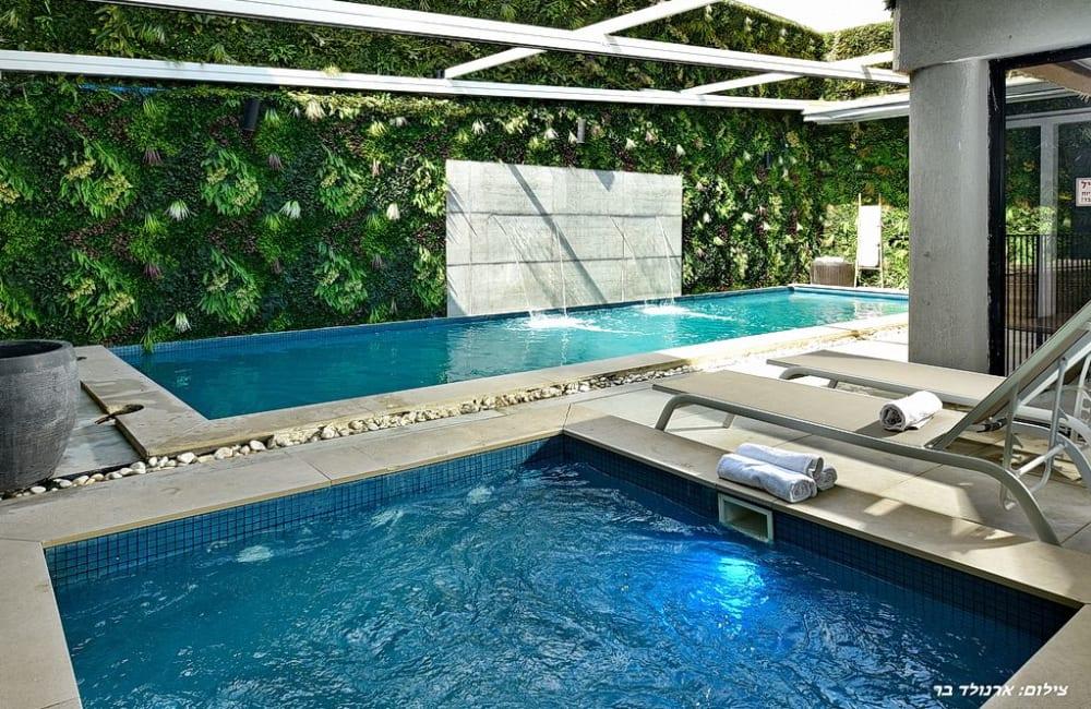 156974 החצר והבריכה, וילה אל הכנרת, וילה  בנוף כנרת וילות - Vila 4 U
