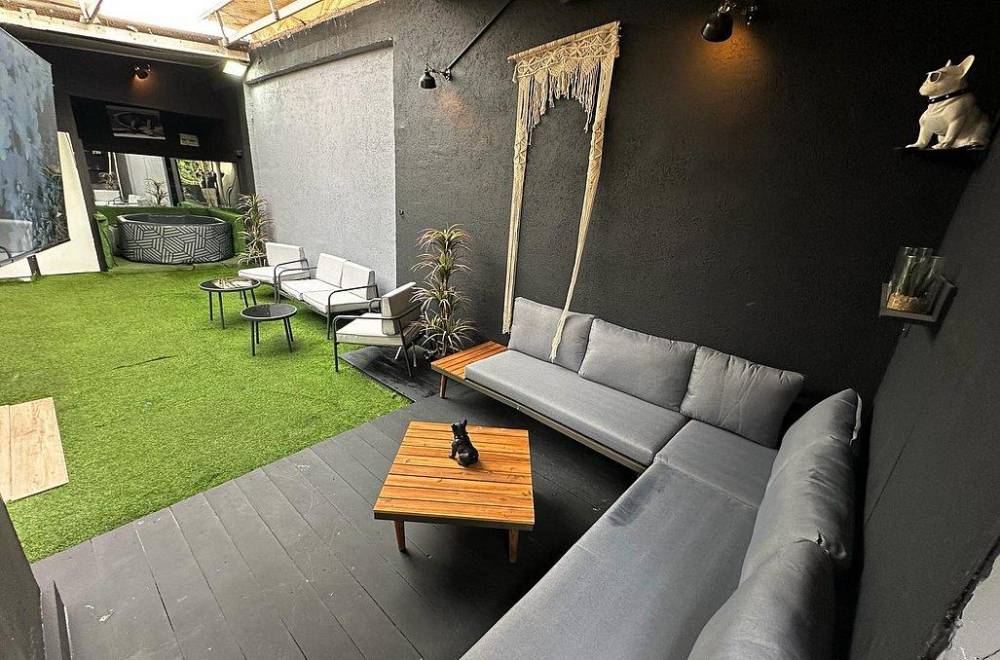 158337 ג'קוזי, בריכה ומתחם חוץ, לופט 117, וילה  בתל אביב וילות - Vila 4 U