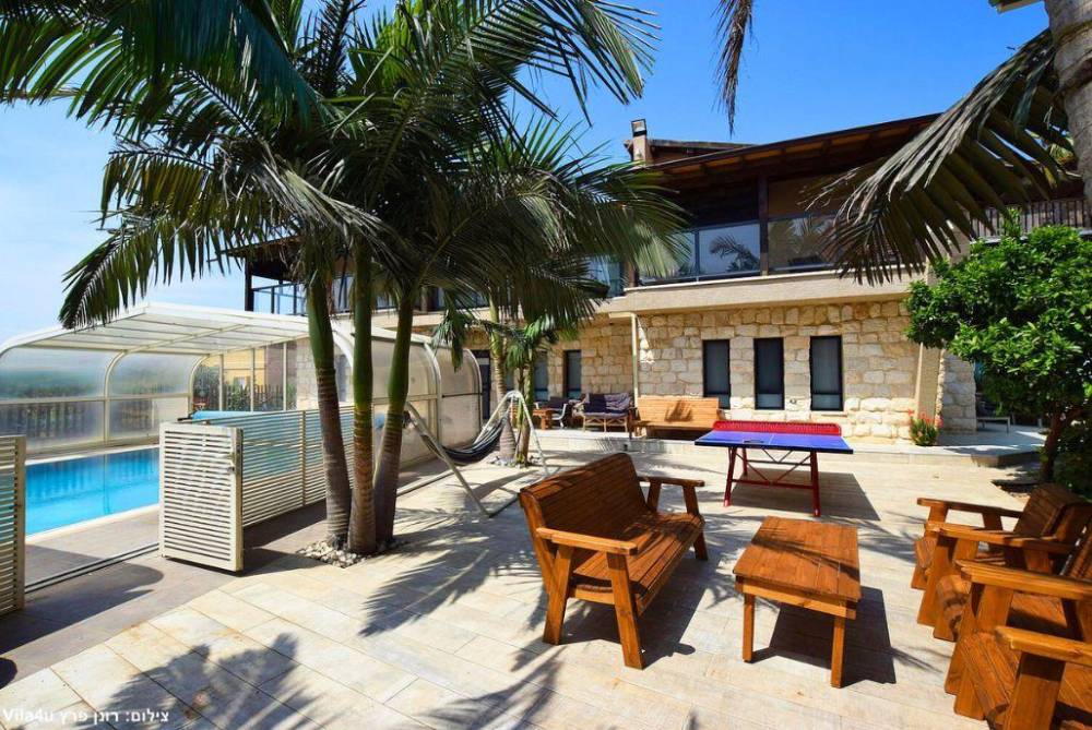 161665 מתחם חיצוני, אחוזת שלמה, וילה  בחזון וילות - Vila 4 U