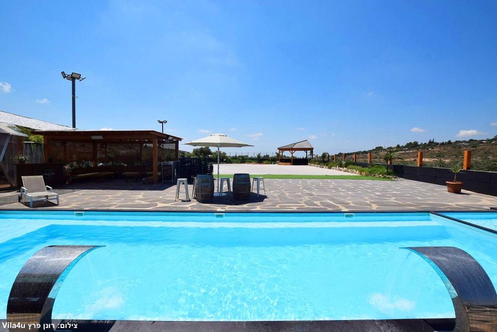 166557 הבריכה והנוף, גרין לנד איוונטס, וילה  בירכא וילות - Vila 4 U