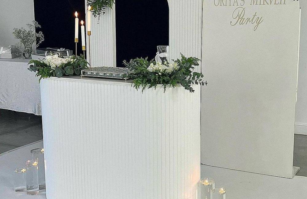 167289 הפקות ערבי כלה, הפרשות חלה, אסטרה אירועי בוטיק, וילה  במבשרת ציון וילות - Vila 4 U