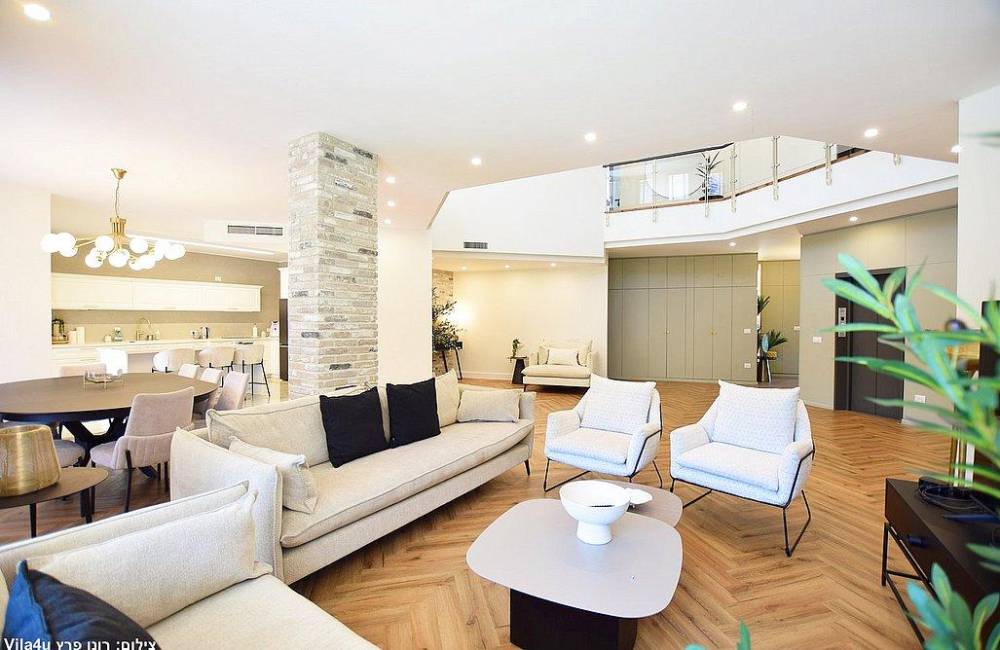 170041 גלרית פנים, וילת לוטוס השרון, וילה  בקיסריה וילות - Vila 4 U