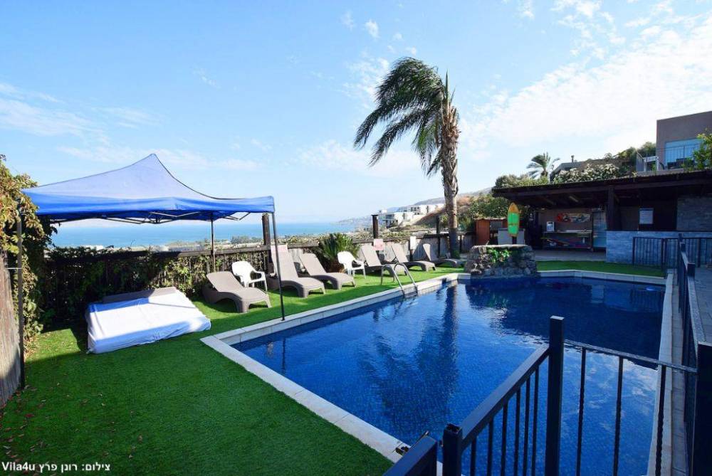 170154 המתחם החיצוני, מאור בכנרת, וילה  במגדל וילות - Vila 4 U