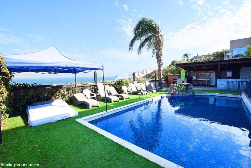 170167 המתחם החיצוני, מאור בכנרת, וילה  במגדל וילות - Vila 4 U