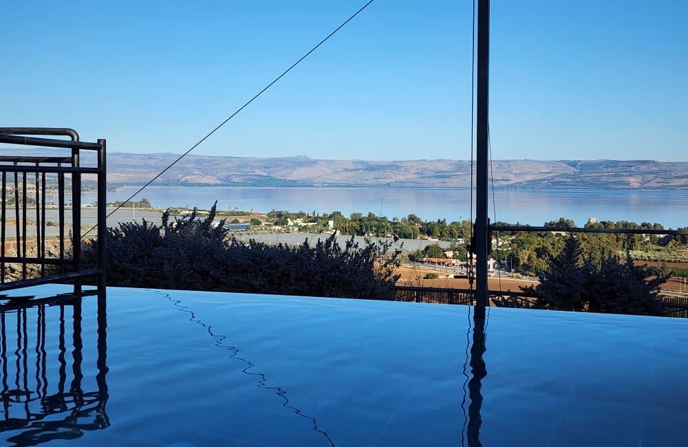 181869 חצר בריכה ונוף, וילה מגדל, וילה  במגדל וילות - Vila 4 U