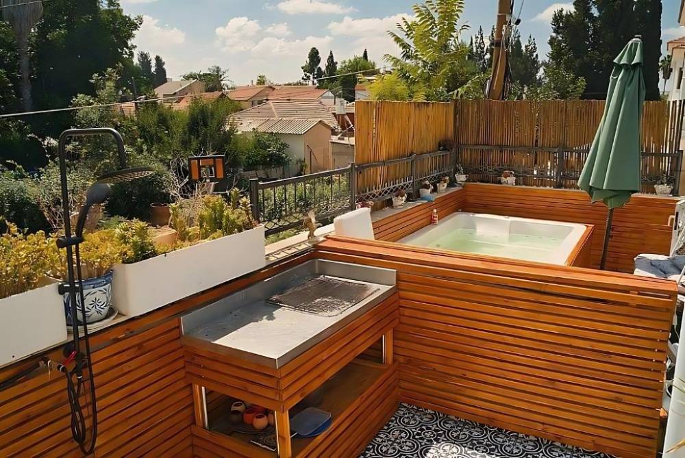 184345 גלרית חוץ, וואיט הול וילה - Villa White hall, וילה  ביהוד וילות - Vila 4 U