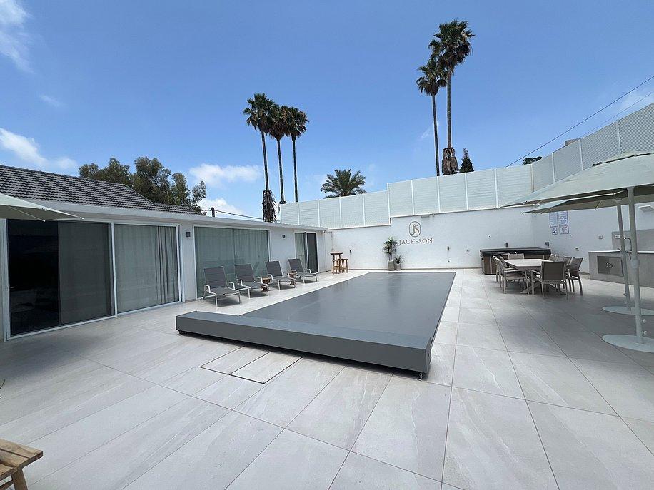 194080 כיסוי חשמלי לבריכה - בטיחותי לילדים, וילה ג'קסון - Jack son, וילה  בעין יעקב וילות - Vila 4 U