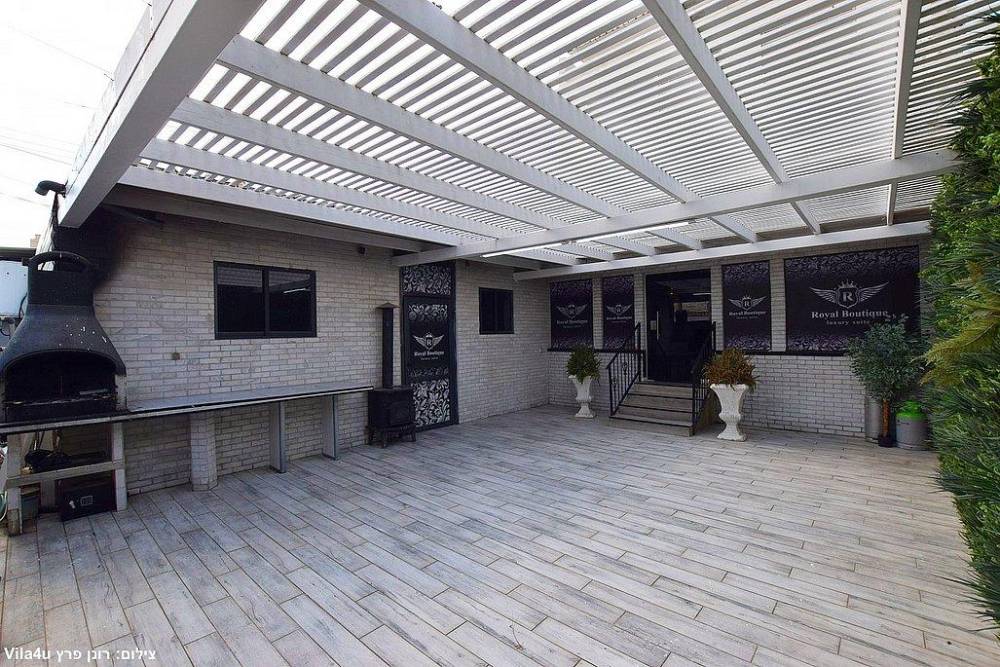 197089 מתחם חיצוני מקורה, וילה רויאל בוטיק, וילה  בנהריה וילות - Vila 4 U