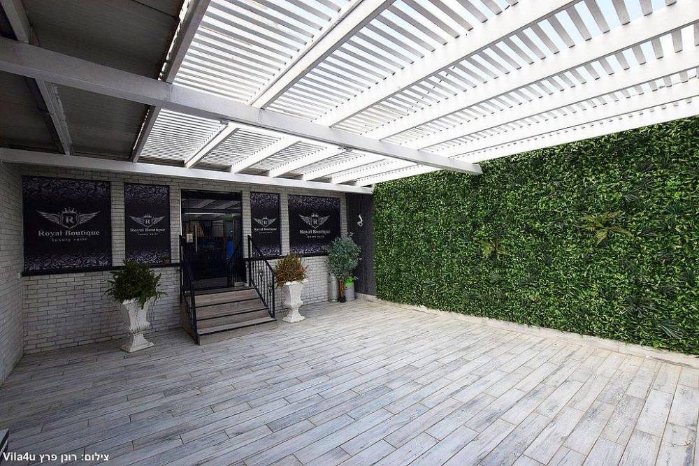 197090 מתחם חיצוני מקורה, וילה רויאל בוטיק, וילה  בנהריה וילות - Vila 4 U