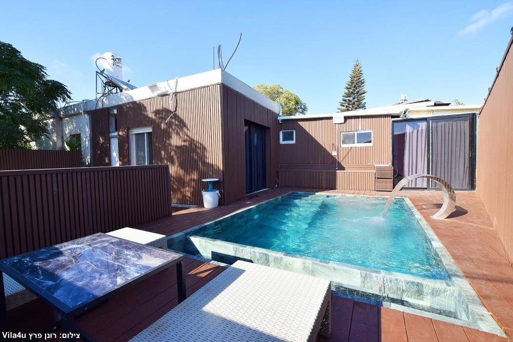 201832 גלרית חוץ, וילת השחר, וילה  בעין יעקב וילות - Vila 4 U