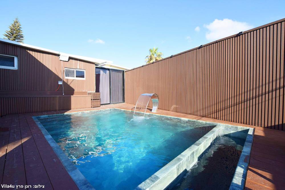 201834 גלרית חוץ, וילת השחר, וילה  בעין יעקב וילות - Vila 4 U