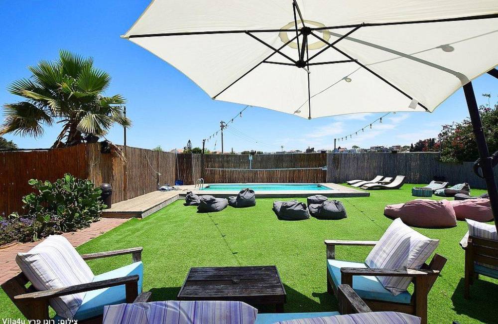 203886 מתחם החצר, בית בשדות, וילה  באבן יהודה וילות - Vila 4 U