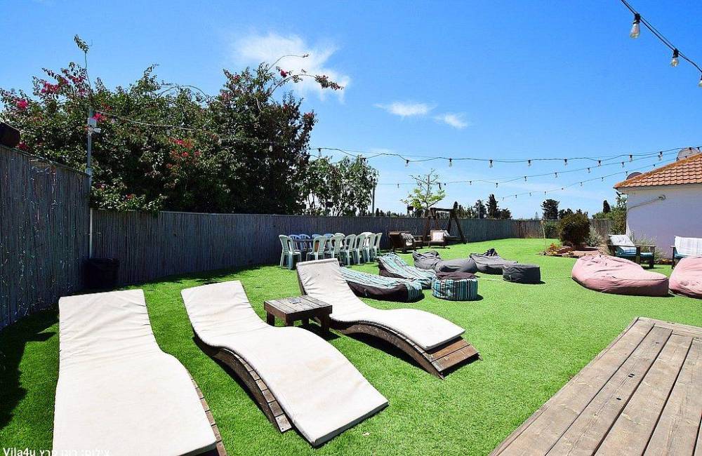 203887 מתחם החצר, בית בשדות, וילה  באבן יהודה וילות - Vila 4 U