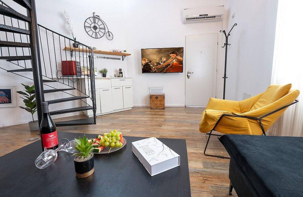 208236 דופלקס בוטיק, הפנטהאוז של תל אביב יפו, וילה  בתל אביב וילות - Vila 4 U