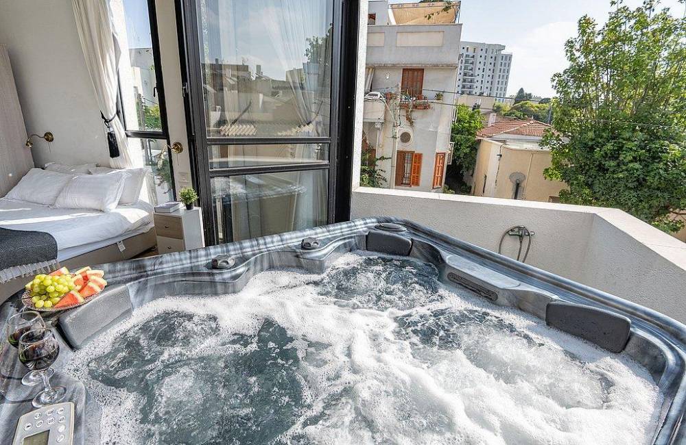 208254 דופלקס בוטיק, הפנטהאוז של תל אביב יפו, וילה  בתל אביב וילות - Vila 4 U