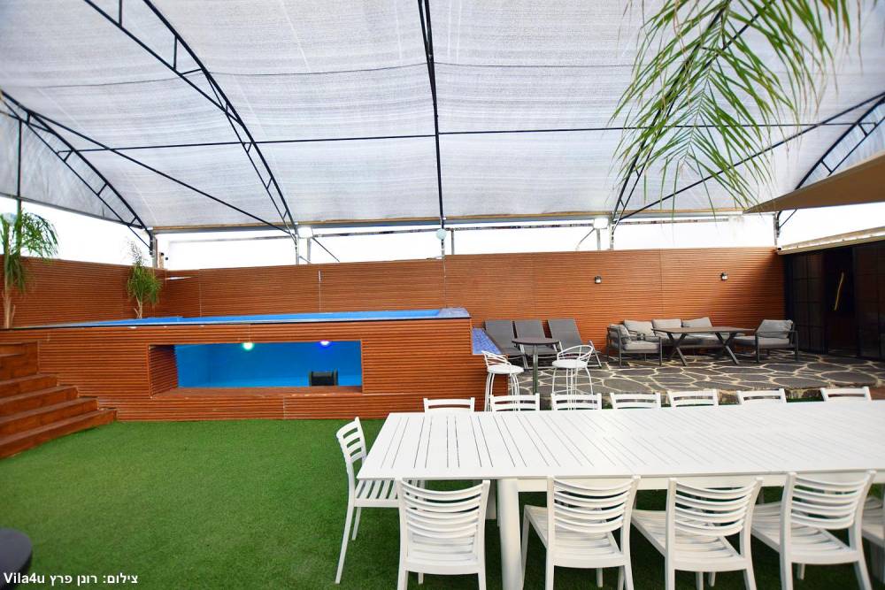 208810 מתחם מקורה לחורף, ספא סאן מארי בוטיק, וילה  בנתניה וילות - Vila 4 U