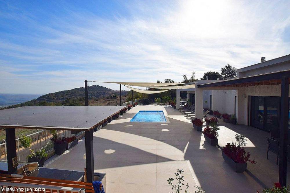 208883 גלרית חוץ, אחוזת גפנים, וילה  ברמות נפתלי וילות - Vila 4 U