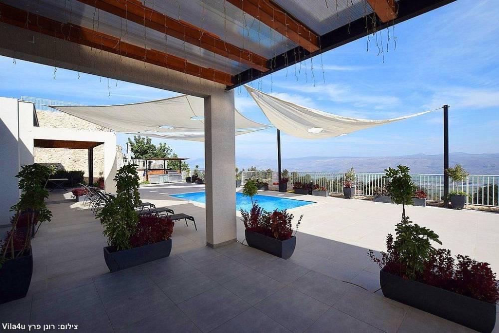 208884 גלרית חוץ, אחוזת גפנים, וילה  ברמות נפתלי וילות - Vila 4 U