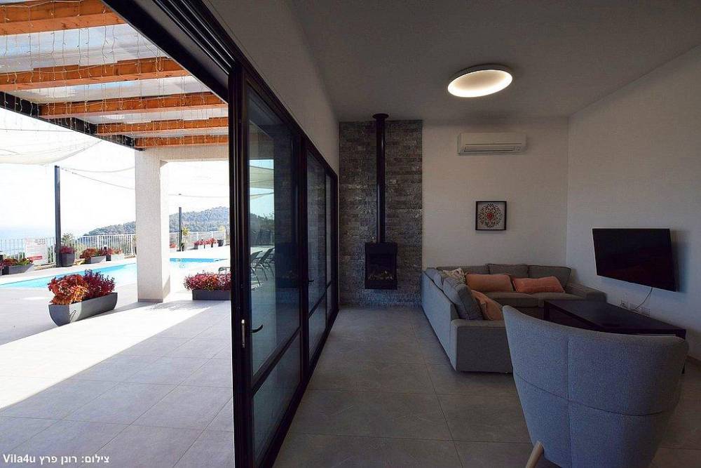 208966 גלרית פנים, אחוזת גפנים, וילה  ברמות נפתלי וילות - Vila 4 U