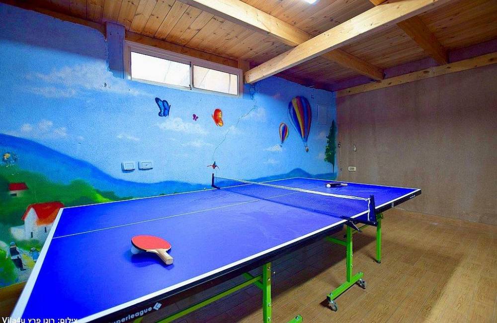 209520 חדר משחקים וחדר האוכל במתחם, וילה סלו מול הכנרת, וילה  בנוף כנרת וילות - Vila 4 U