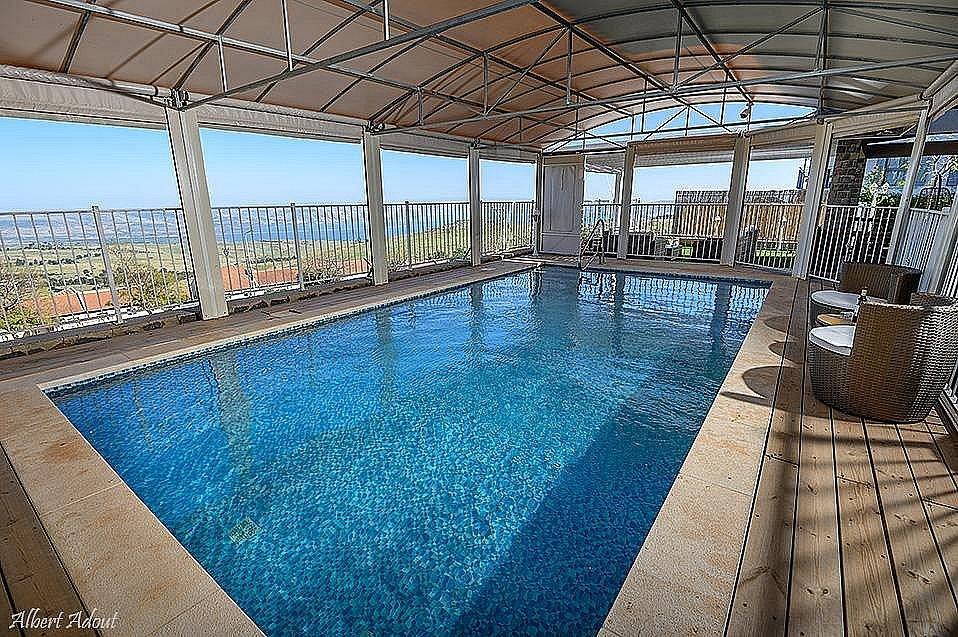 209547 מתחם החוץ המשקיף לכנרת, וילה סלו מול הכנרת, וילה  בנוף כנרת וילות - Vila 4 U