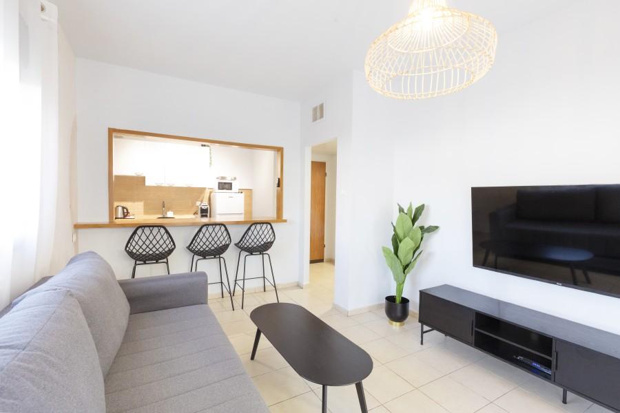 210041 דירת 2 חדרים עם מרפסת, דירות נופש אלמוגים אילת, וילה  באילת וילות - Vila 4 U