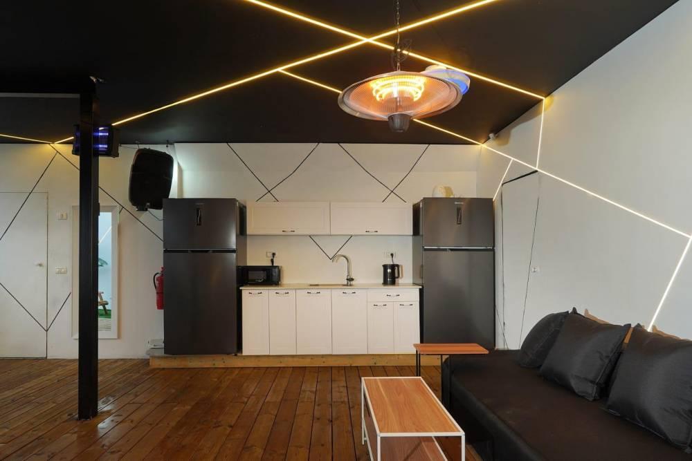 210252 פנים הלופט, מתחם האירוח וויט - White, וילה  בהוד השרון וילות - Vila 4 U