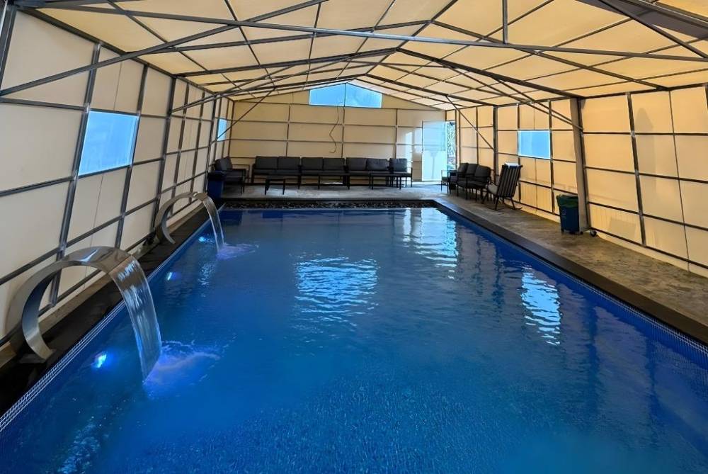 210506 המתחם החיצוני, אחוזת מיקונוס ירכא, וילה  בירכא וילות - Vila 4 U