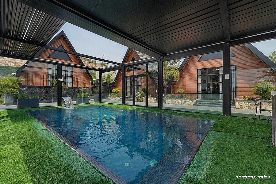 211534 גלרית חוץ, אחוזת קמפניה נרא - Campagna Nera, וילה  בירכא וילות - Vila 4 U