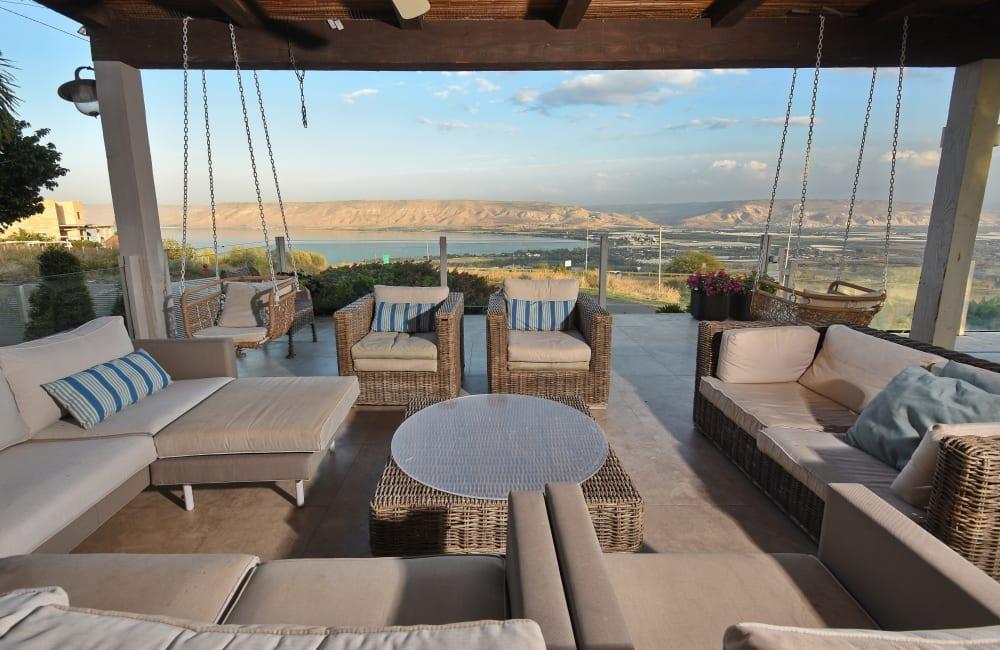 213030 גלרית חוץ, וילה מצפה הוד, וילה  בפוריה כפר עבודה וילות - Vila 4 U