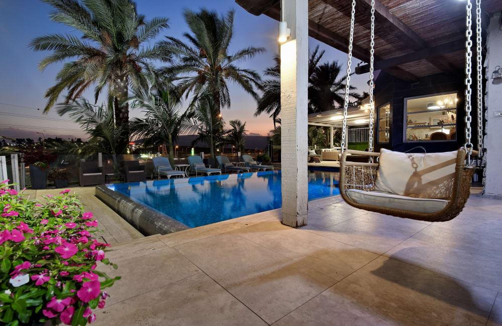 213045 בריכה וספא בערב, וילה מצפה הוד, וילה  בפוריה כפר עבודה וילות - Vila 4 U