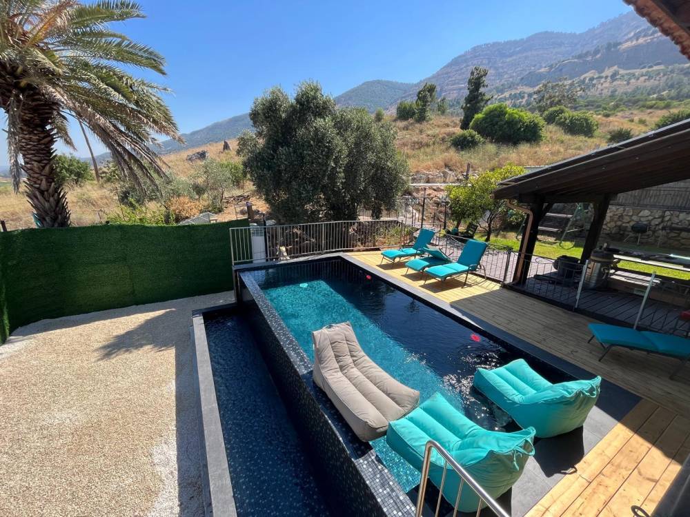 213628 מתחם חיצוני, וילה נוף להרים, וילה  בקרית שמונה וילות - Vila 4 U