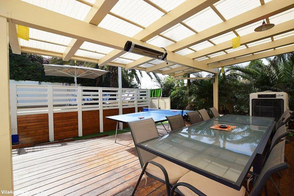 215265 מתחם החצר, ויליג' קומפלקס ריזורט, וילה  בניר בנים וילות - Vila 4 U