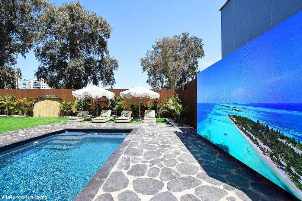 218025 קופה קבנה - מתחם חיצוני, קופה קבנה, וילה  באור עקיבא וילות - Vila 4 U